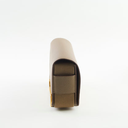 Hermes Geta Chevre Mysore Etoupe - Stamp B