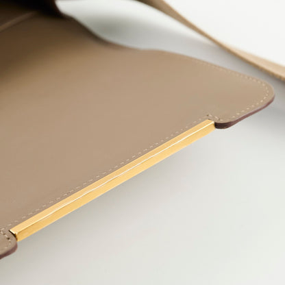 Hermes Geta Chevre Mysore Etoupe - Stamp B