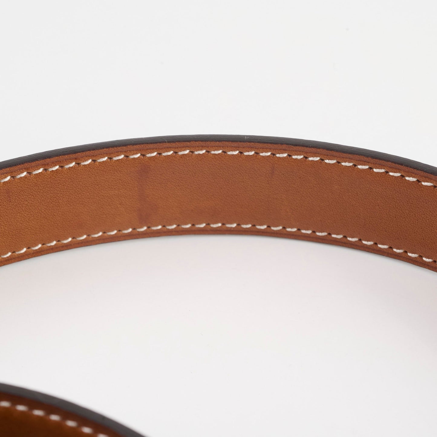 Hermes Constance 24mm Belt Reversible Black/ Gold GHW size 90