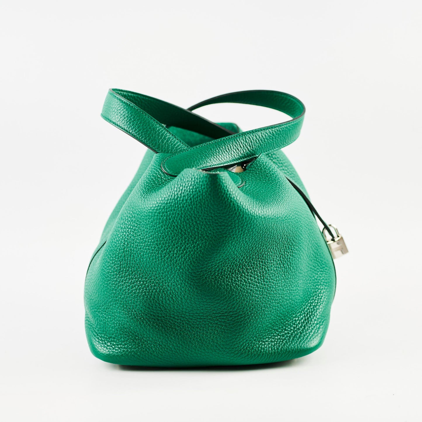 Hermes Picotin 22 Vert Vertigo Clemence PHW A Stamp