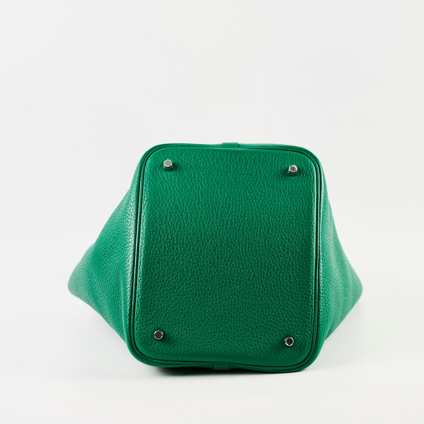 Hermes Picotin 22 Vert Vertigo Clemence PHW A Stamp