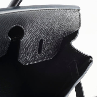 Hermes Birkin 30 Epsom Black - Stamp X