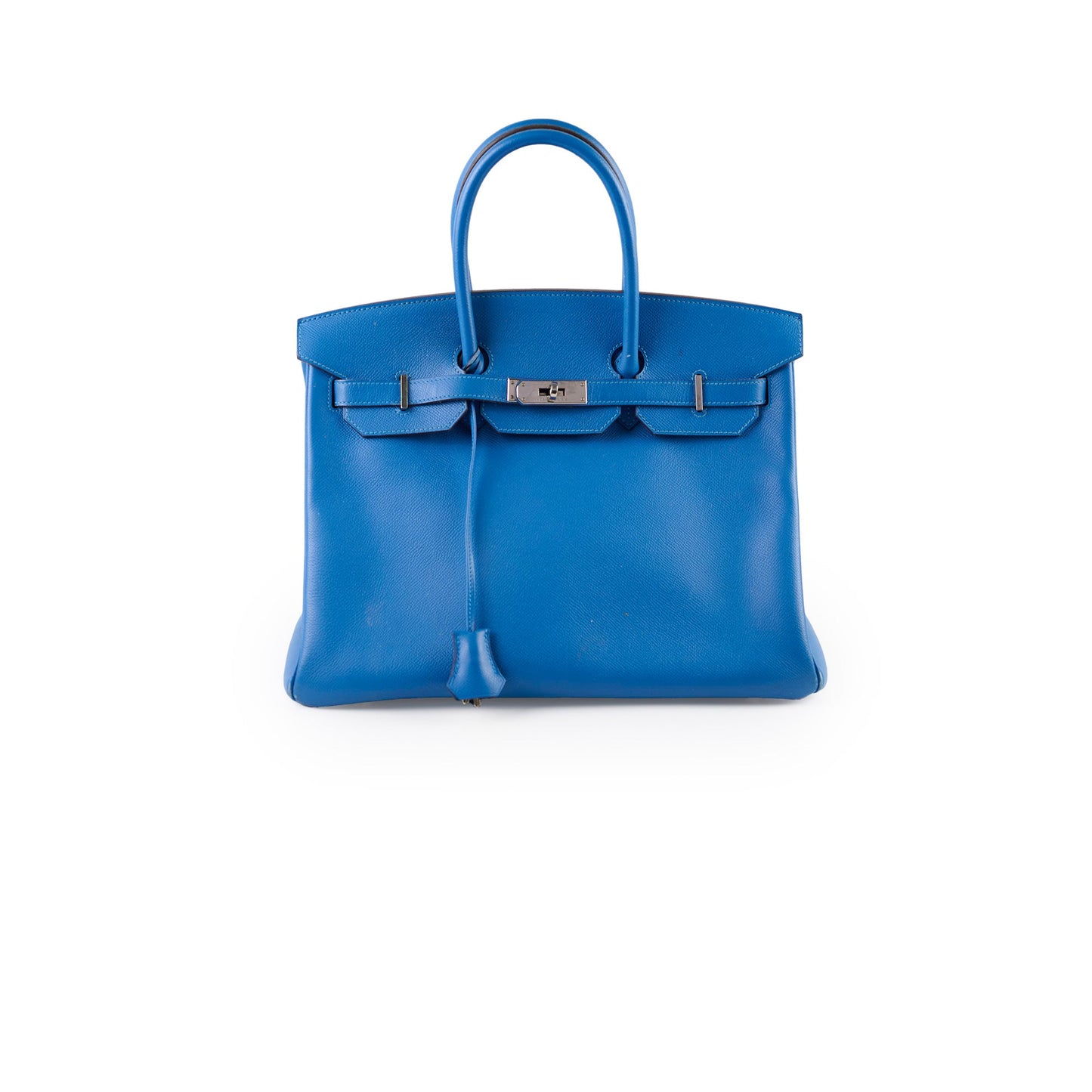 Hermes Birkin 35 Epsom Blue - Square P Stamp
