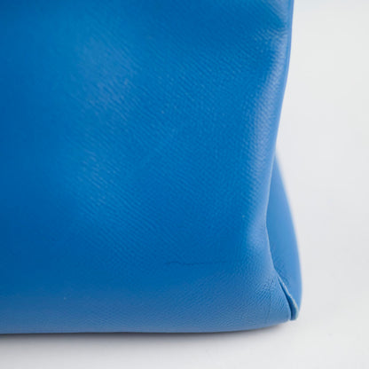 Hermes Birkin 35 Epsom Blue - Square P Stamp