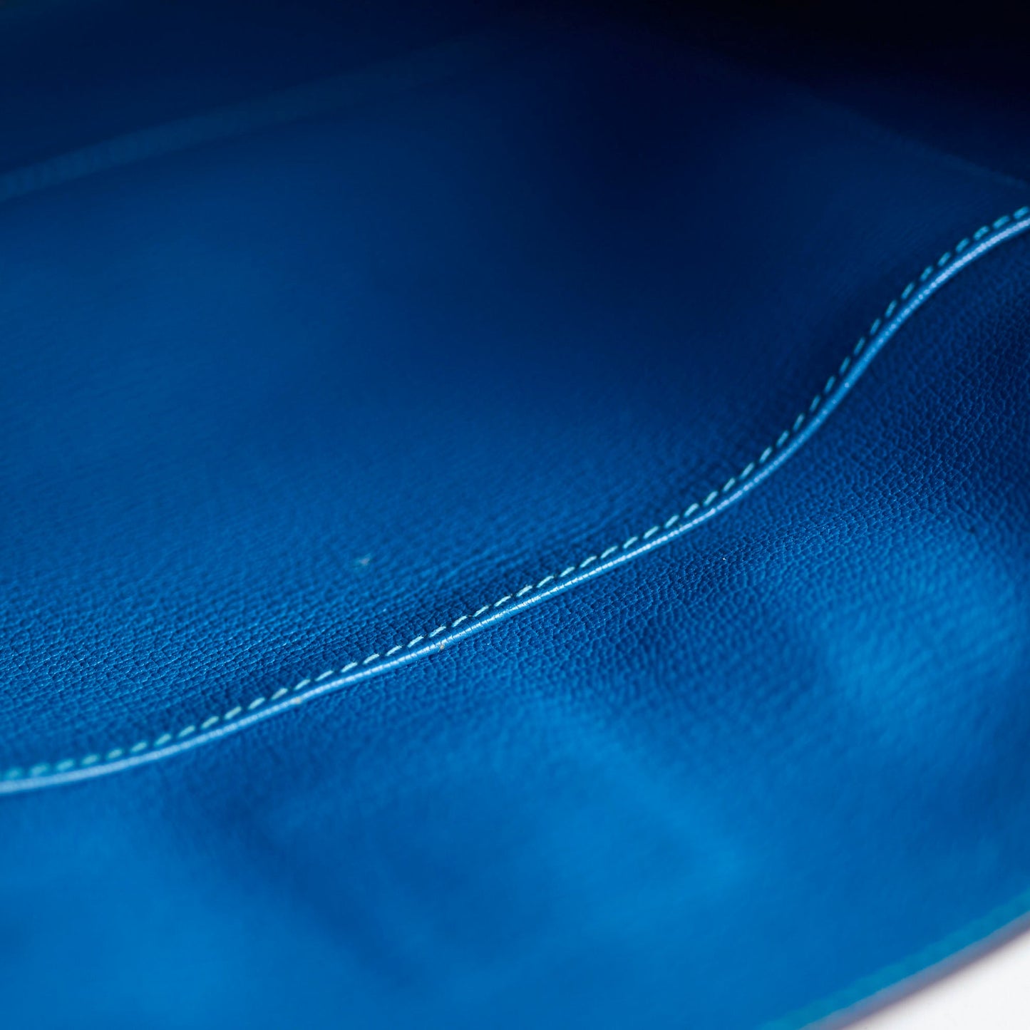 Hermes Birkin 35 Epsom Blue - Square P Stamp