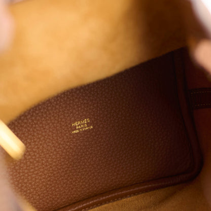 Hermes Picotin 18 Clemence Gold - Stamp B