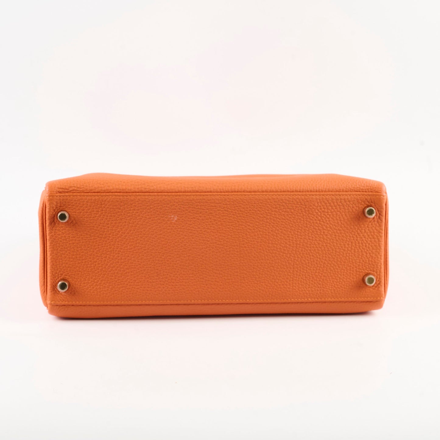 Hermes Kelly 32 Togo GHW Orange - O Square Stamp