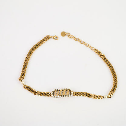 Christian Dior J'adior Gold Necklace Costume Jewellery