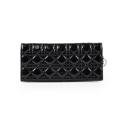 Dior Patent Leather Clutch on Chain