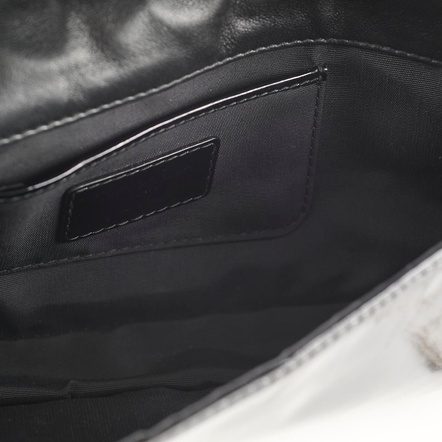 Dior Patent Leather Clutch on Chain