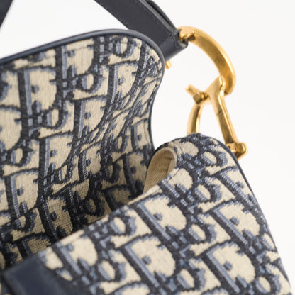 Dior Small Saddle Bag Oblique