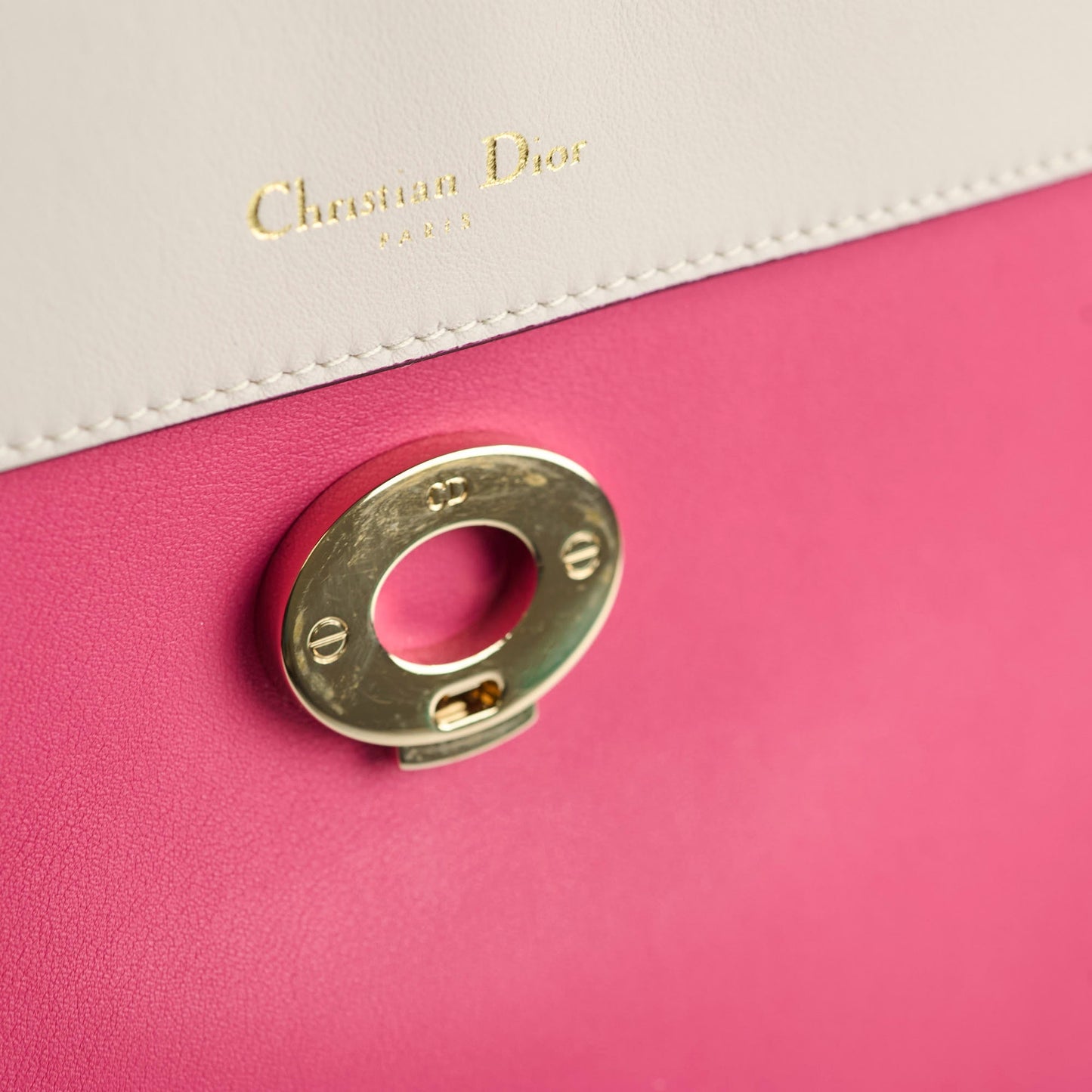 Dior Be Dior Medium Top Handle Fuchsia Pink