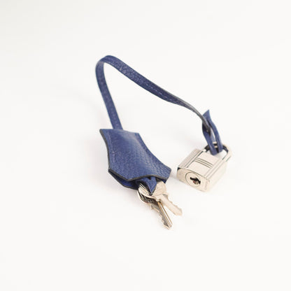 Hermes Birkin 30 Blue Sapphire T Stamp PHW