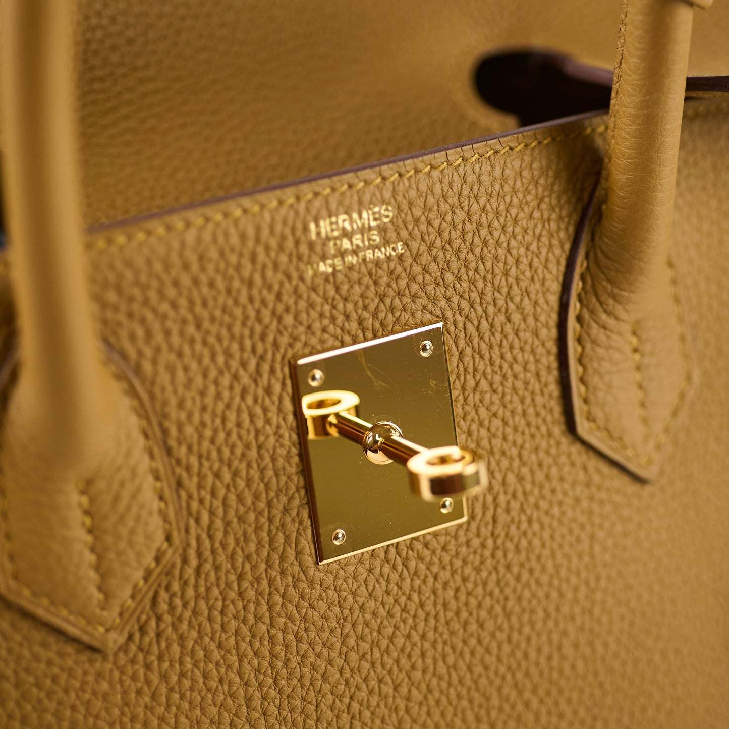 Hermes Birkn 30 Y Stamp GHW Bronze Dore