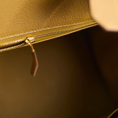 Hermes Birkn 30 Y Stamp GHW Bronze Dore