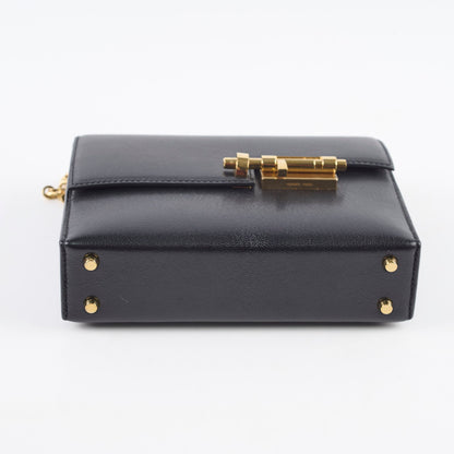 Hermes Verrou Chaine Mini Bag Black