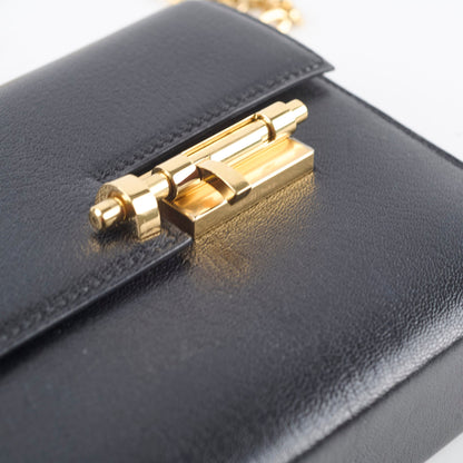 Hermes Verrou Chaine Mini Bag Black