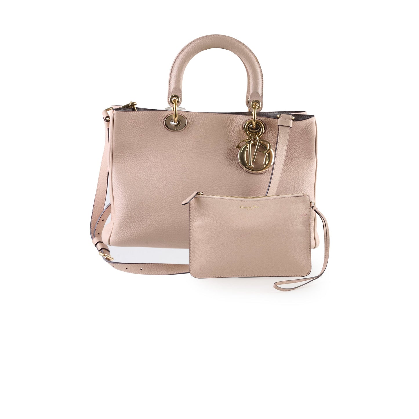 Dior Diorissimo Bag Light Pink with Pouch