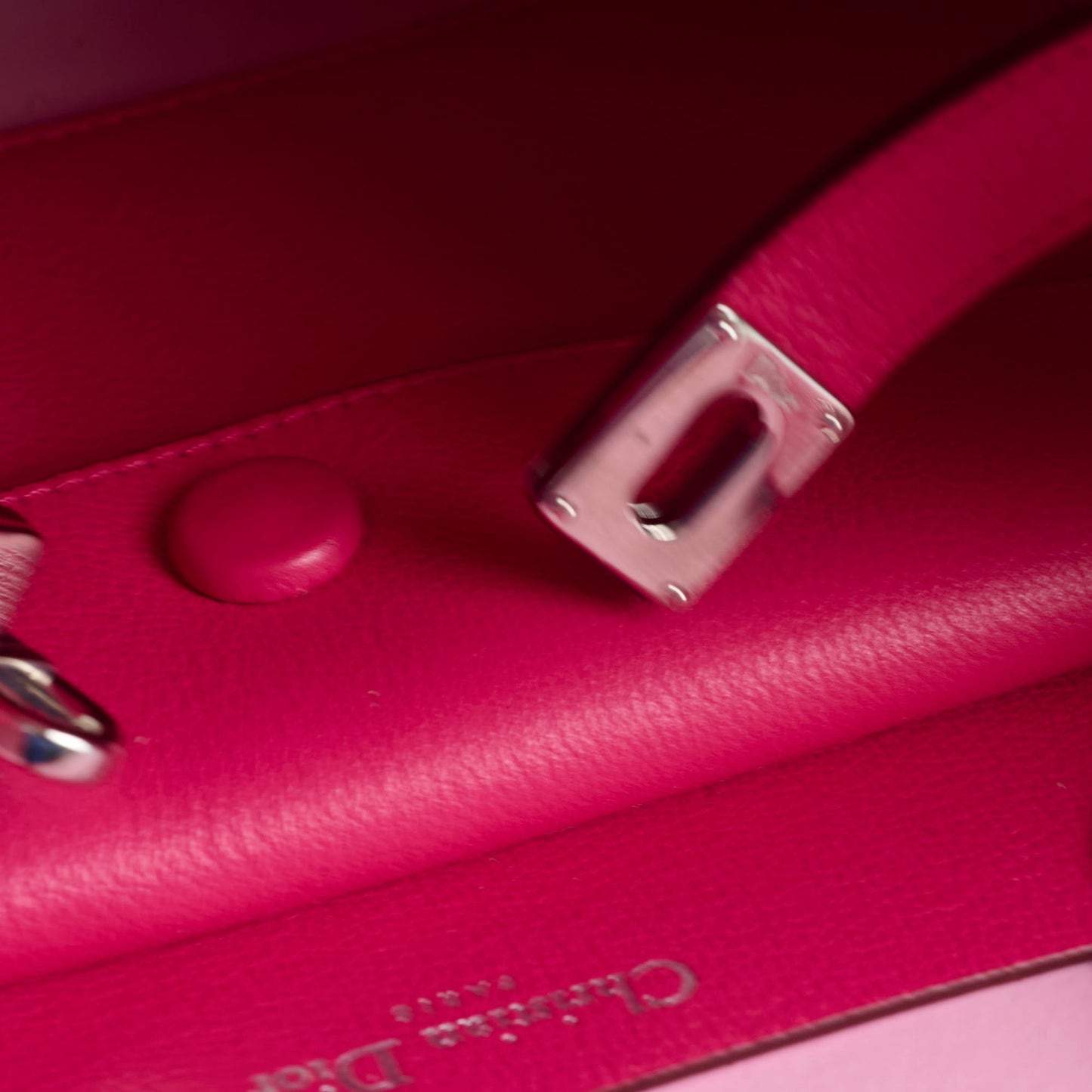 Dior Open Bar Tote Pink