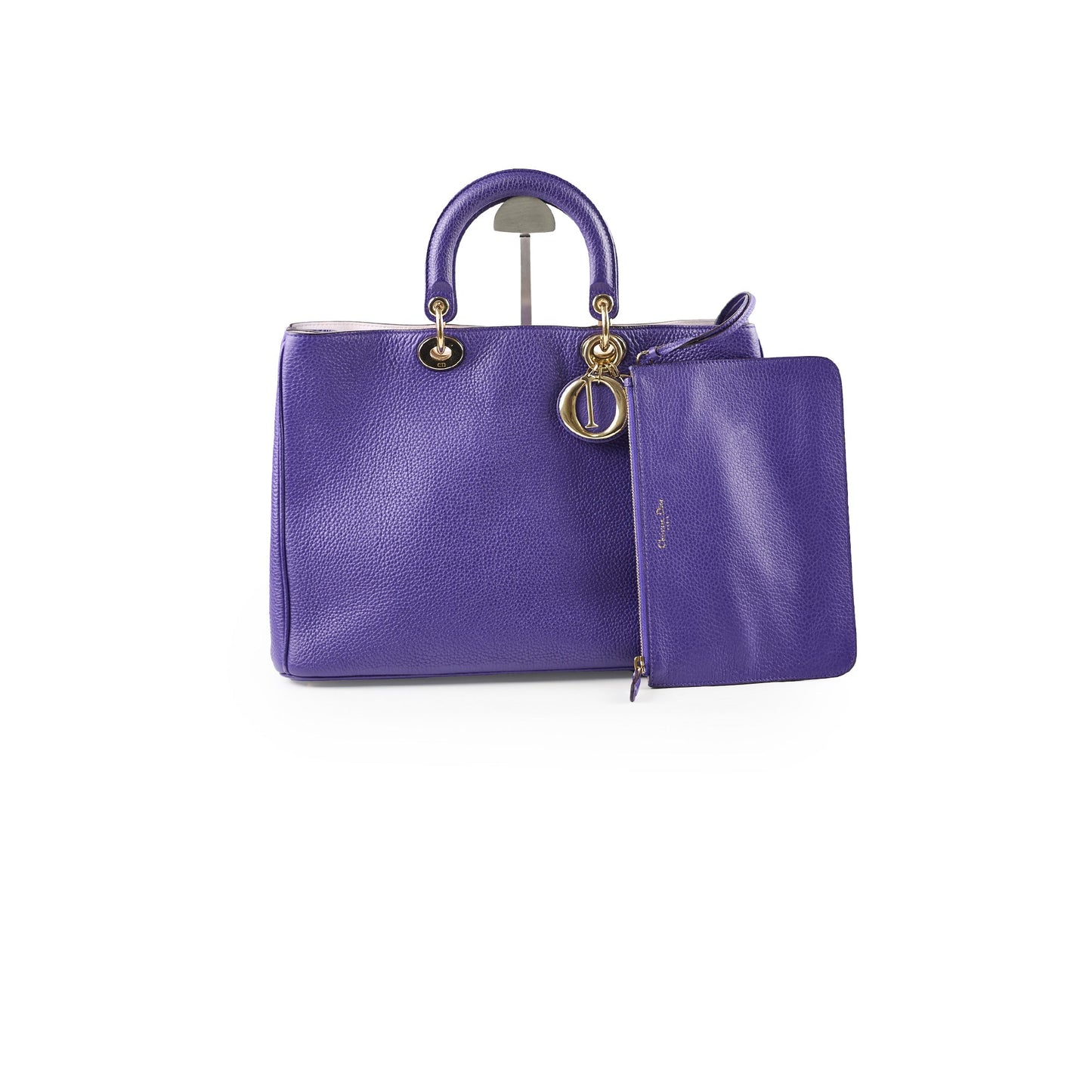 Christian Dior Diorissimo Tote Bag Purple