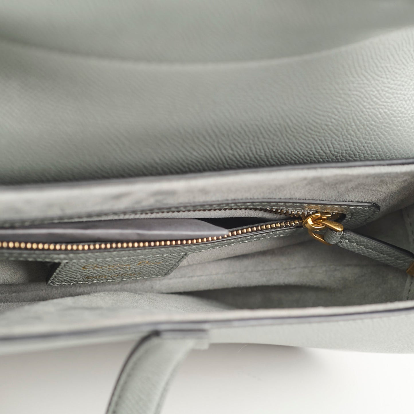 Christian Dior Medium Saddle Grey