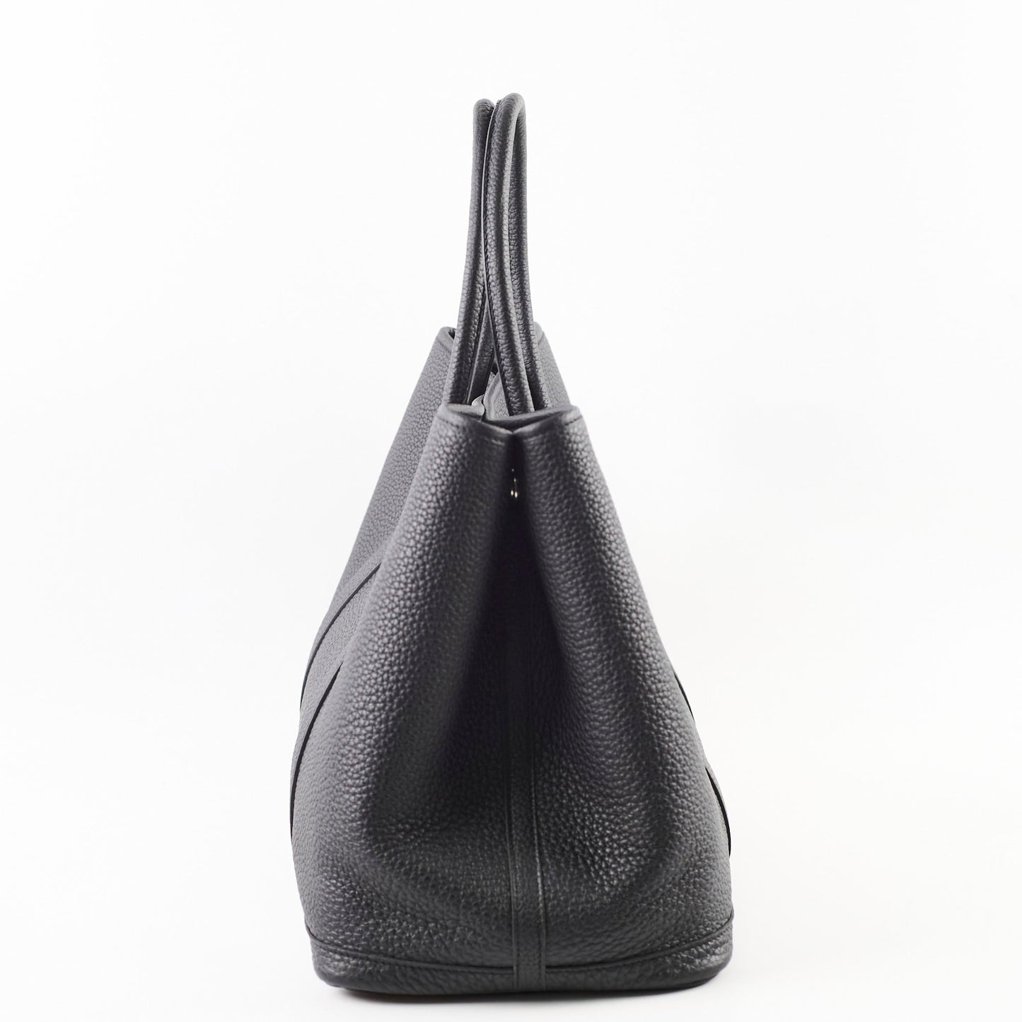 Hermes Garden Party 36 Black W Stamp