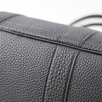 Hermes Garden Party 36 Black W Stamp