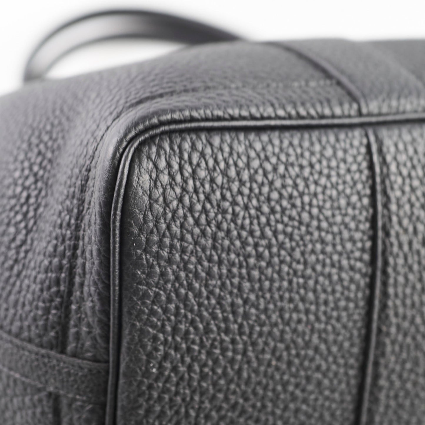 Hermes Garden Party 36 Black W Stamp
