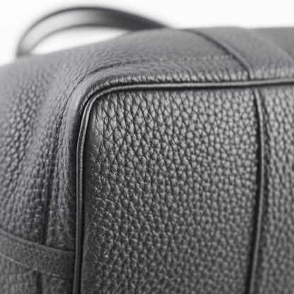 Hermes Garden Party 36 Black W Stamp