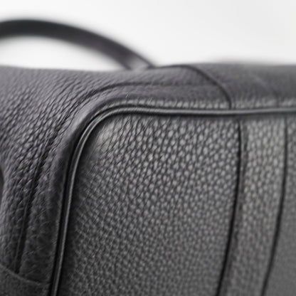 Hermes Garden Party 36 Black W Stamp