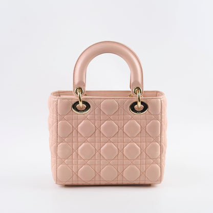 Christian Dior ABC Lady Dior Small Light Pink