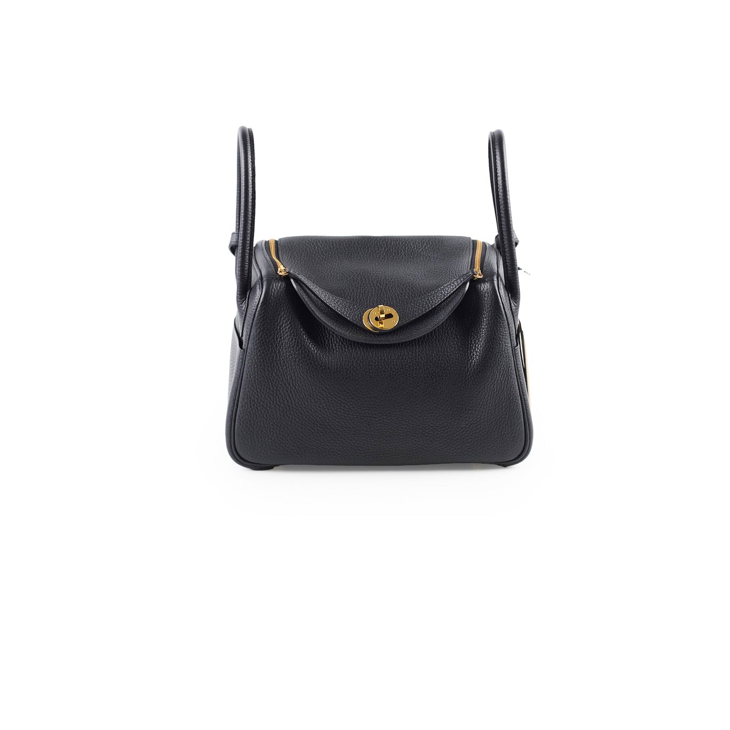 Hermes Lindy 26 Black Gold Hardware C stamp