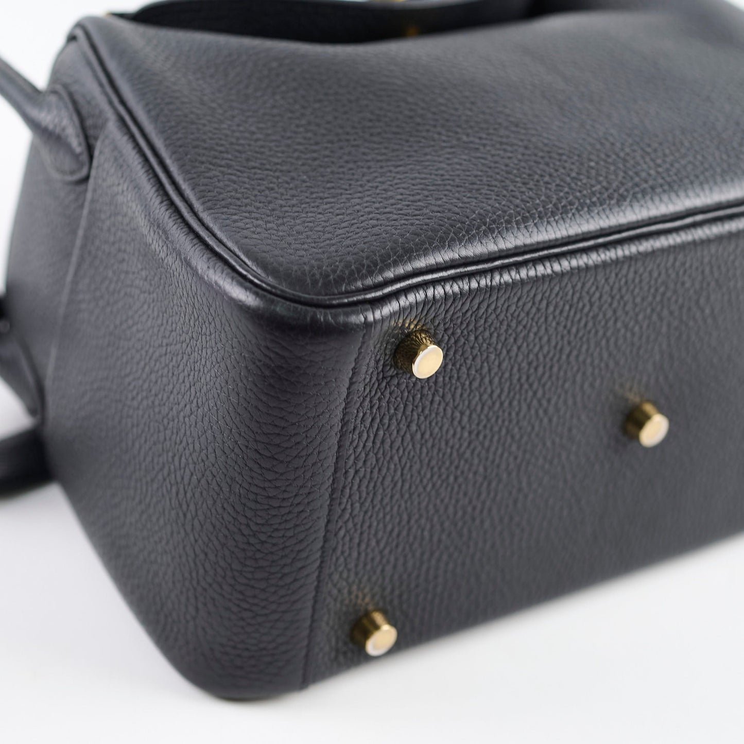 Hermes Lindy 26 Black Gold Hardware C stamp