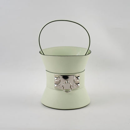 Hermes Mini Medor Bag Vert Fizz Epsom W Stamp