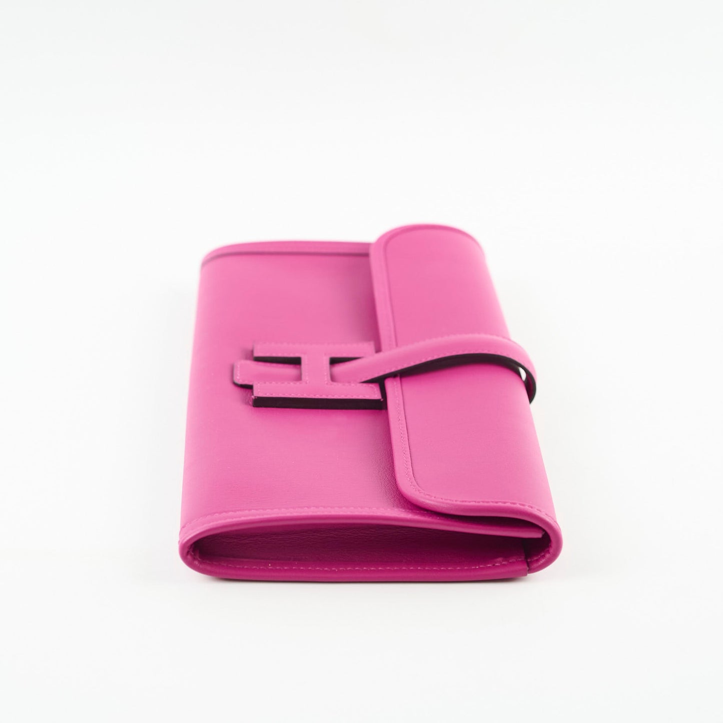Hermes Jige Clutch Rose Poupre A Stamp