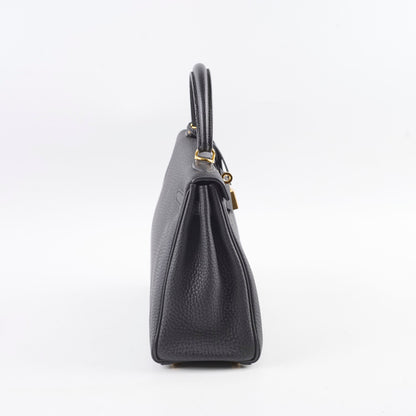 Hermes Kelly 25 Togo Noir - X Stamp