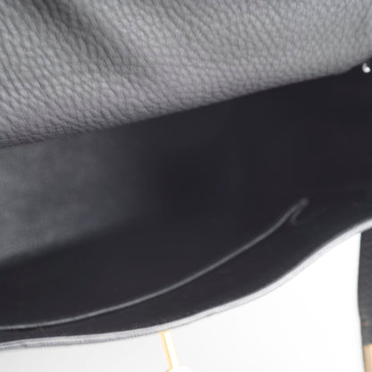 Hermes Kelly 25 Togo Noir - X Stamp