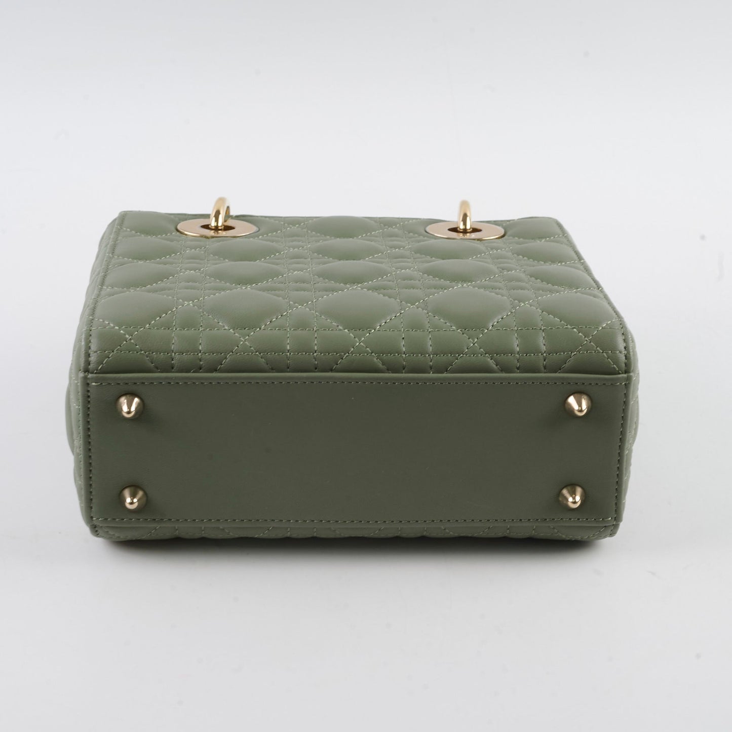 Dior Small Lady Dior Sage Green Light Gold HW