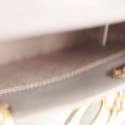 Dior Small Lady Dior ABC Grey Lambskin Light GHW