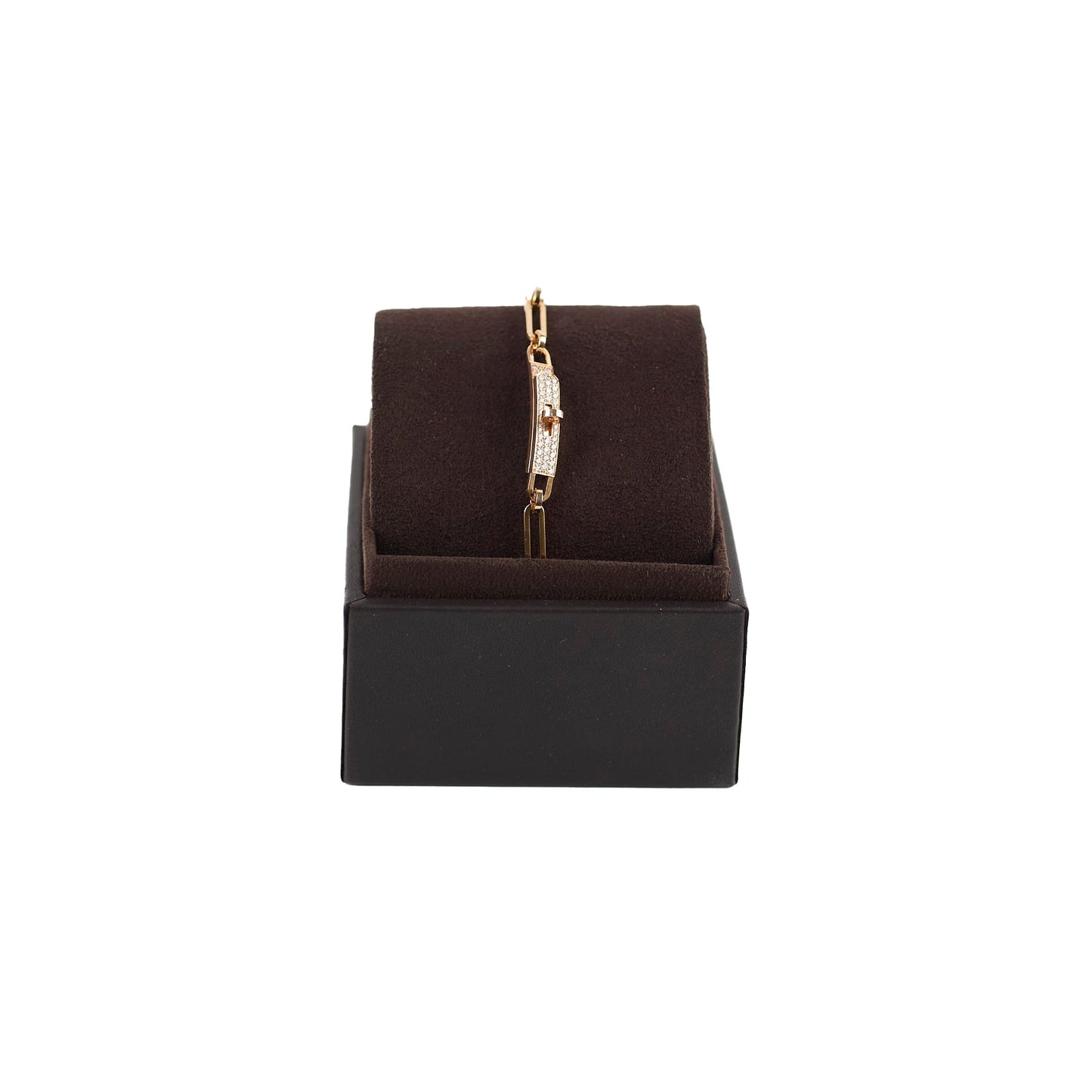 Hermes Kelly Chaine Rose Gold Diamond Choker Double/Bracelet 2025