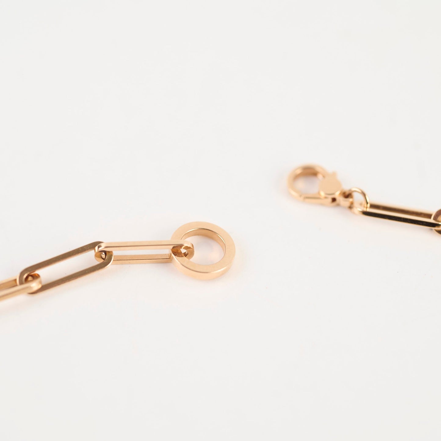 Hermes Kelly Chaine Rose Gold Diamond Choker Double/Bracelet 2025