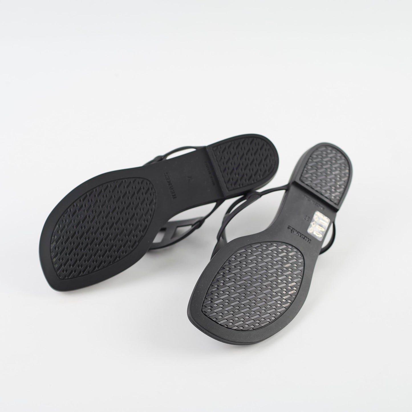Hermes Egerie Sandals Black - Size 37