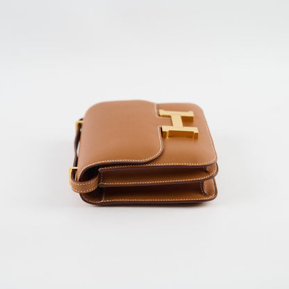 Hermes Mini Constance 18 Gold GHW U Stamp