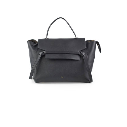 Luxury CELINE Mini Belt Black Bag