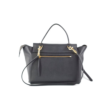 Luxury CELINE Mini Belt Black Bag