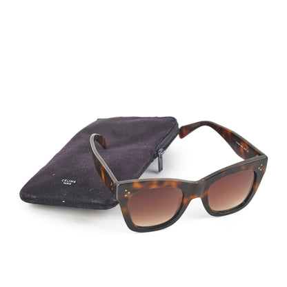 Luxury CELINE Tortoise Shell Sunglasses