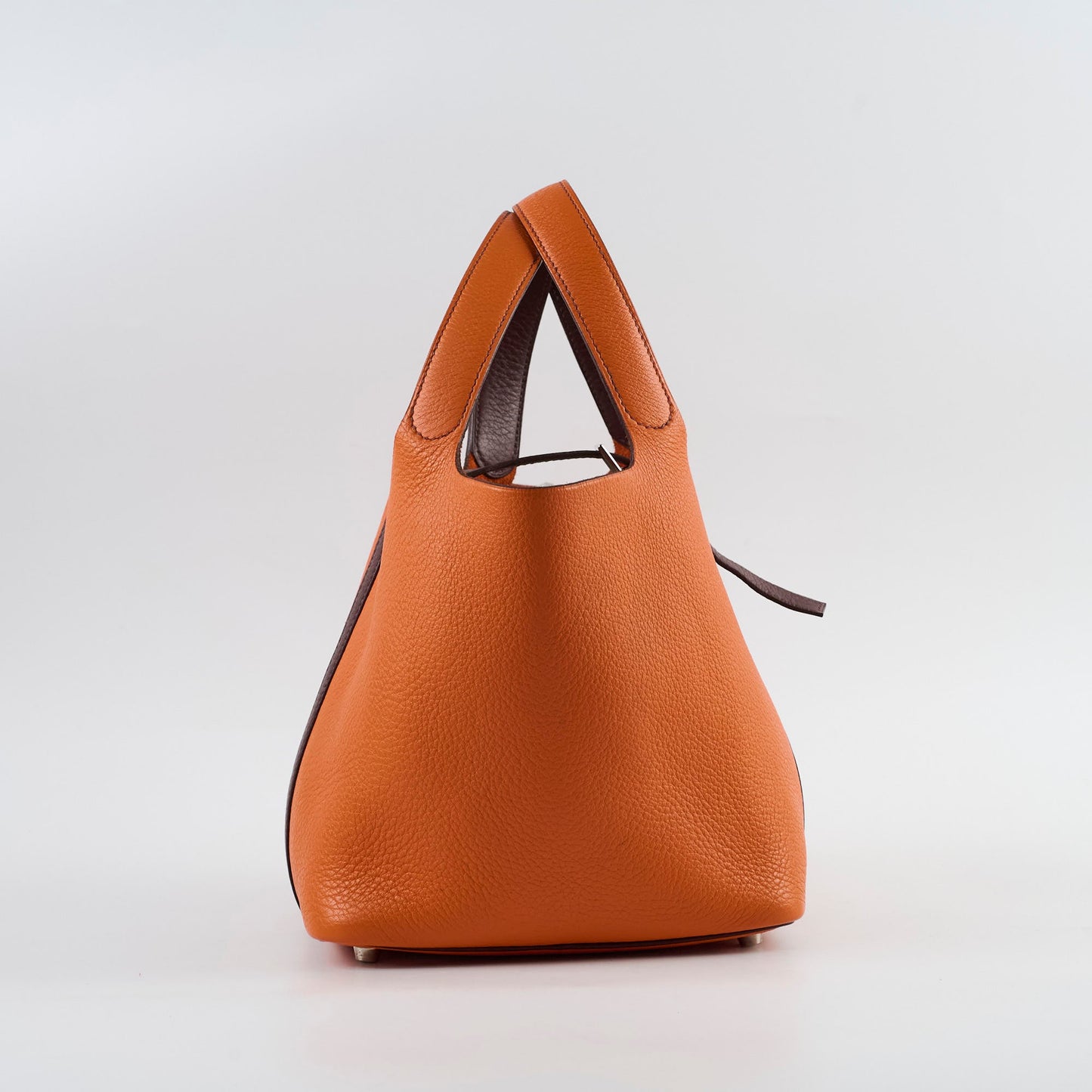Hermes Picotin 18 Orange/Brown - Stamp G Square (2003)
