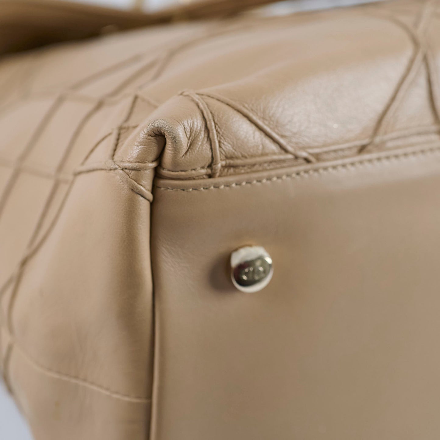 Christina Dior Granville Bag Beige