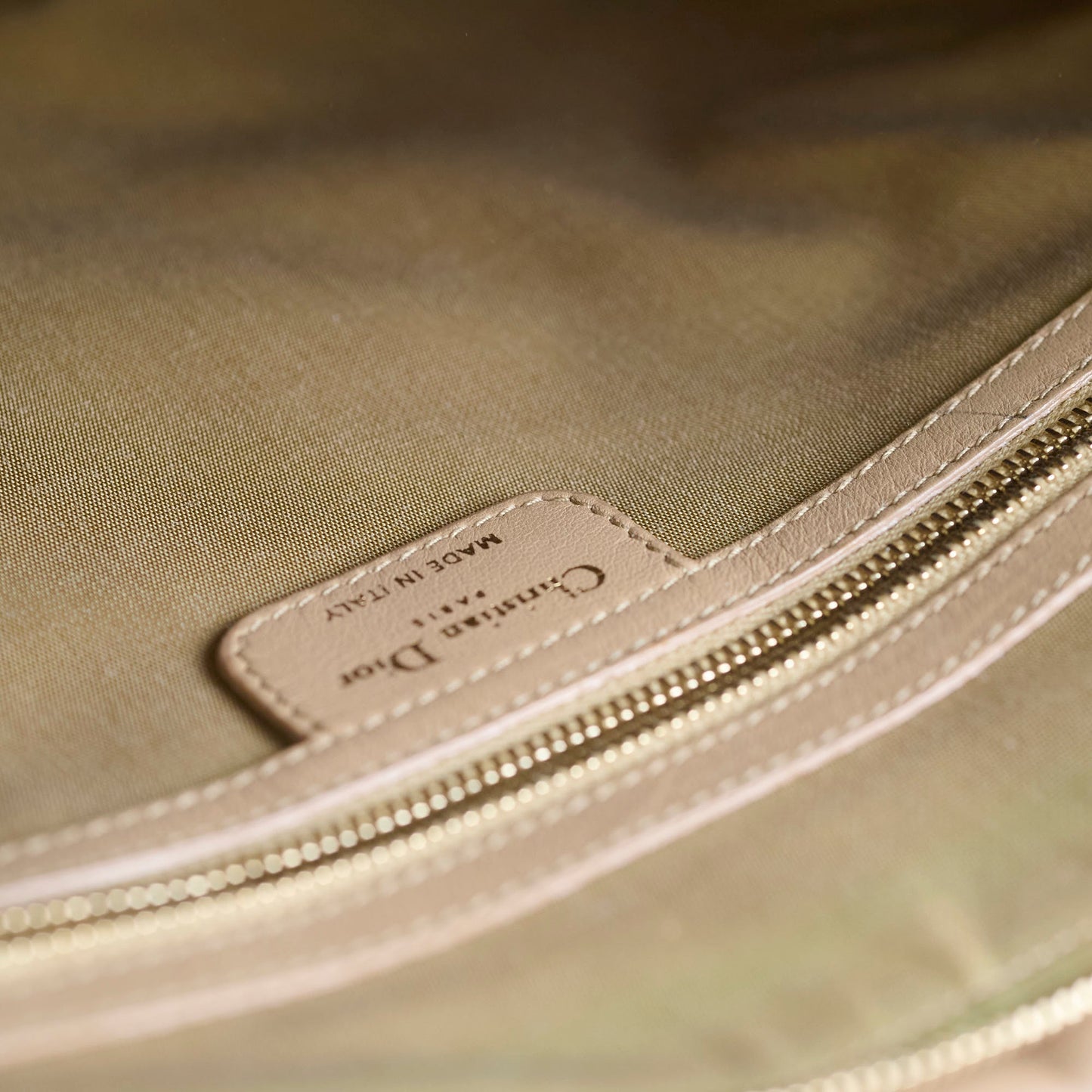 Christina Dior Granville Bag Beige