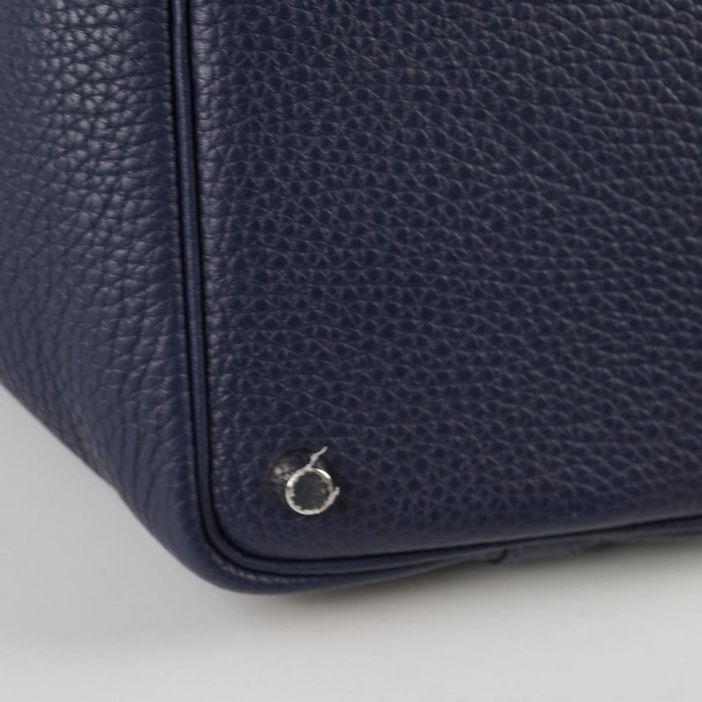 Hermes Picotin 18 Blue Nuit/France Clemence Z stamp